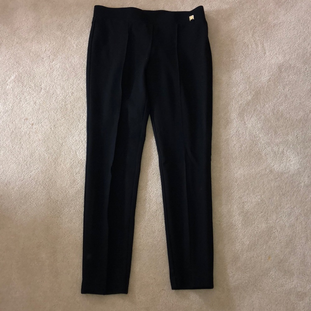 Straight Leg Black Dress Pants